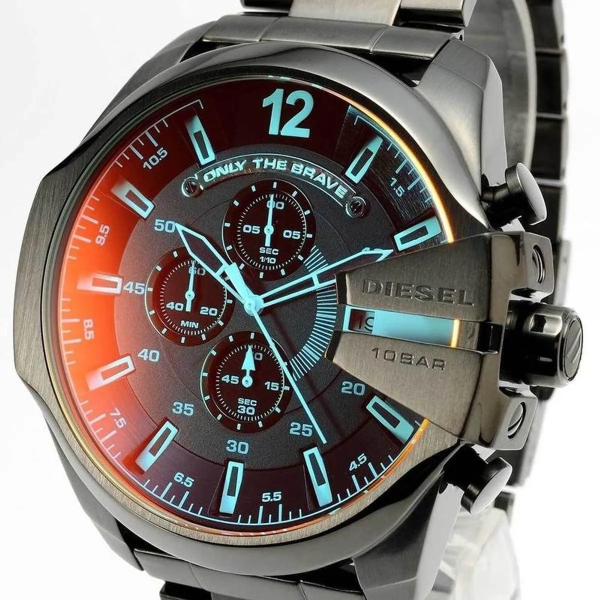 DIESEL - Reloj Diesel Mega Chief Dz4318 Negro