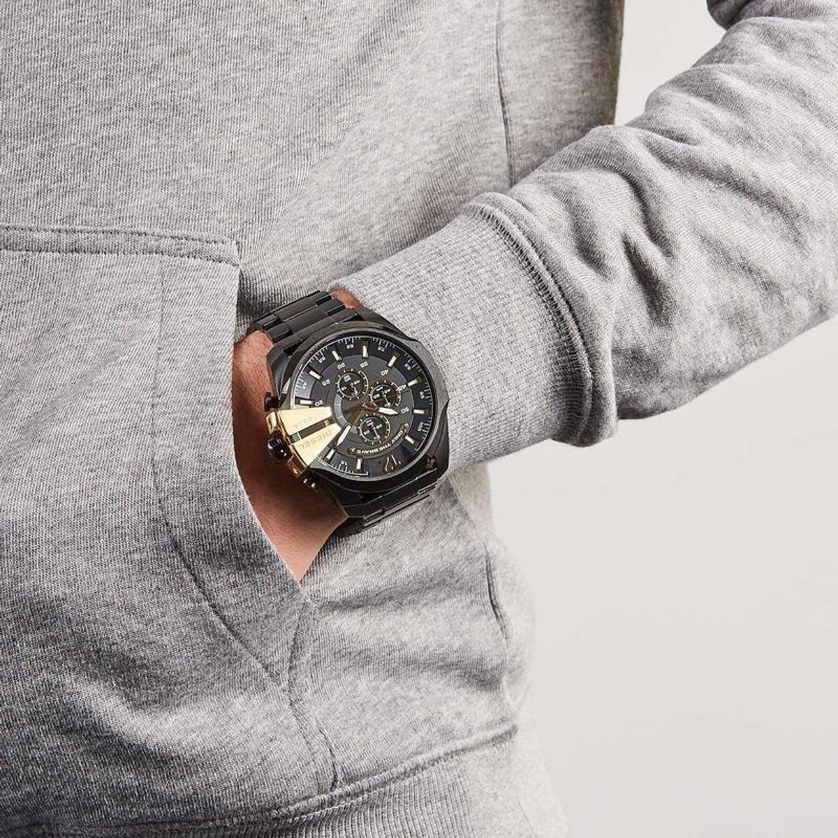 DIESEL - Reloj Diesel Mega Chief Dz4338 Negro