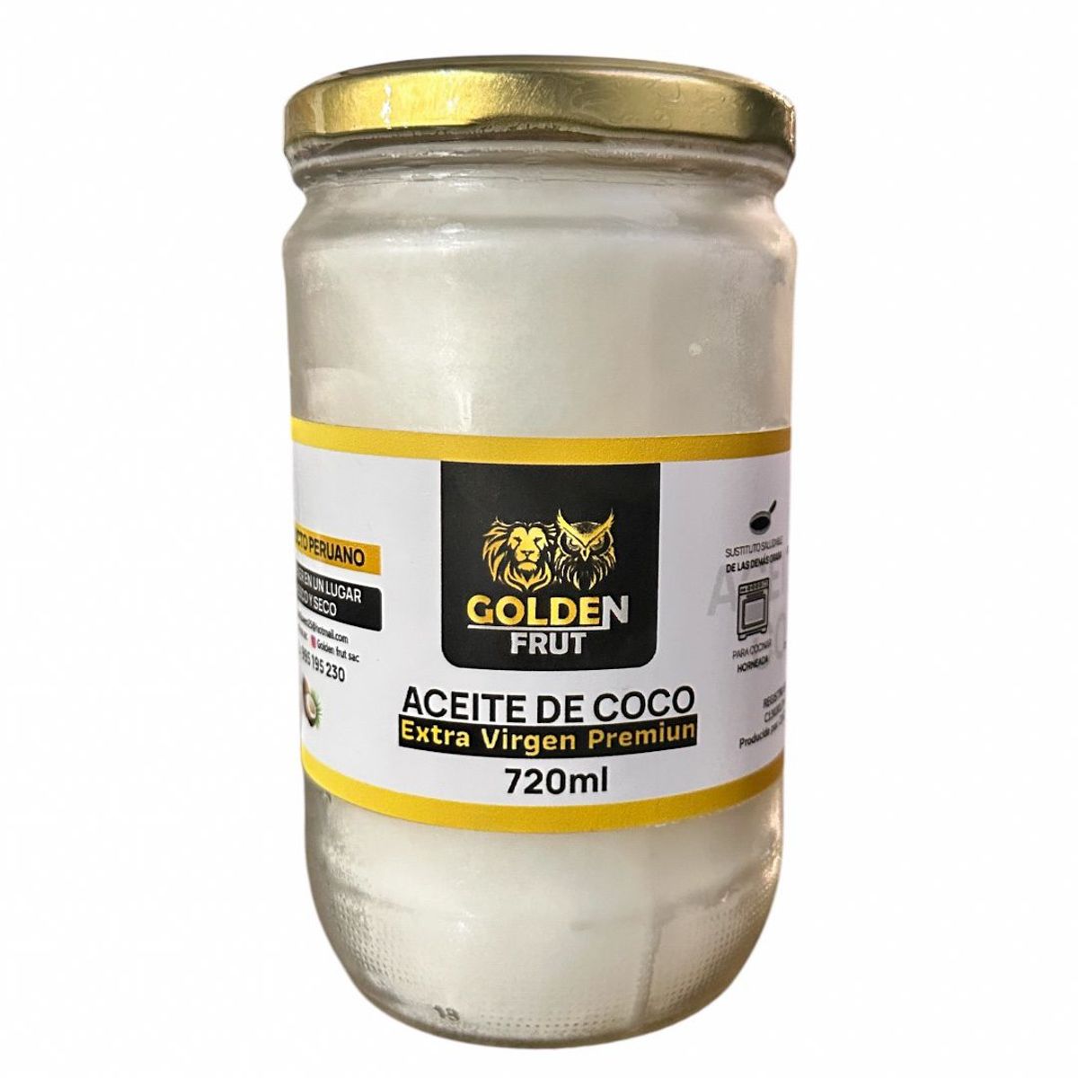 GENERICO - ACEITE DE COCO EXTRA VIRGEN 720 ML