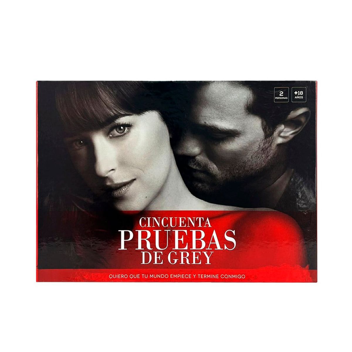 GENERICO - Juego Erótico de Mesa 50 Pruebas de Grey con Accesorios para Parejas