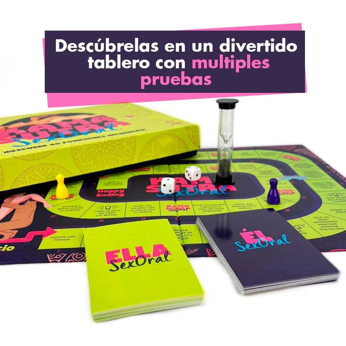 GENERICO - Juego Erótico de Mesa Kama-Sutra SexOral Para Parejas