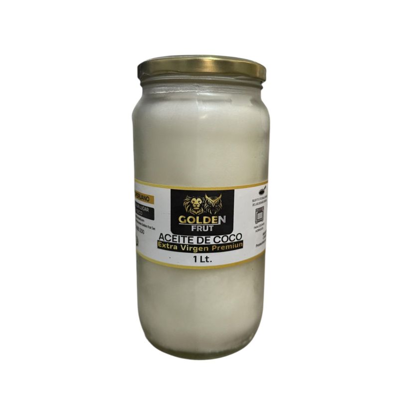 GENERICO - Aceite de Coco Extra Virgen Prensado al Frio 1lt