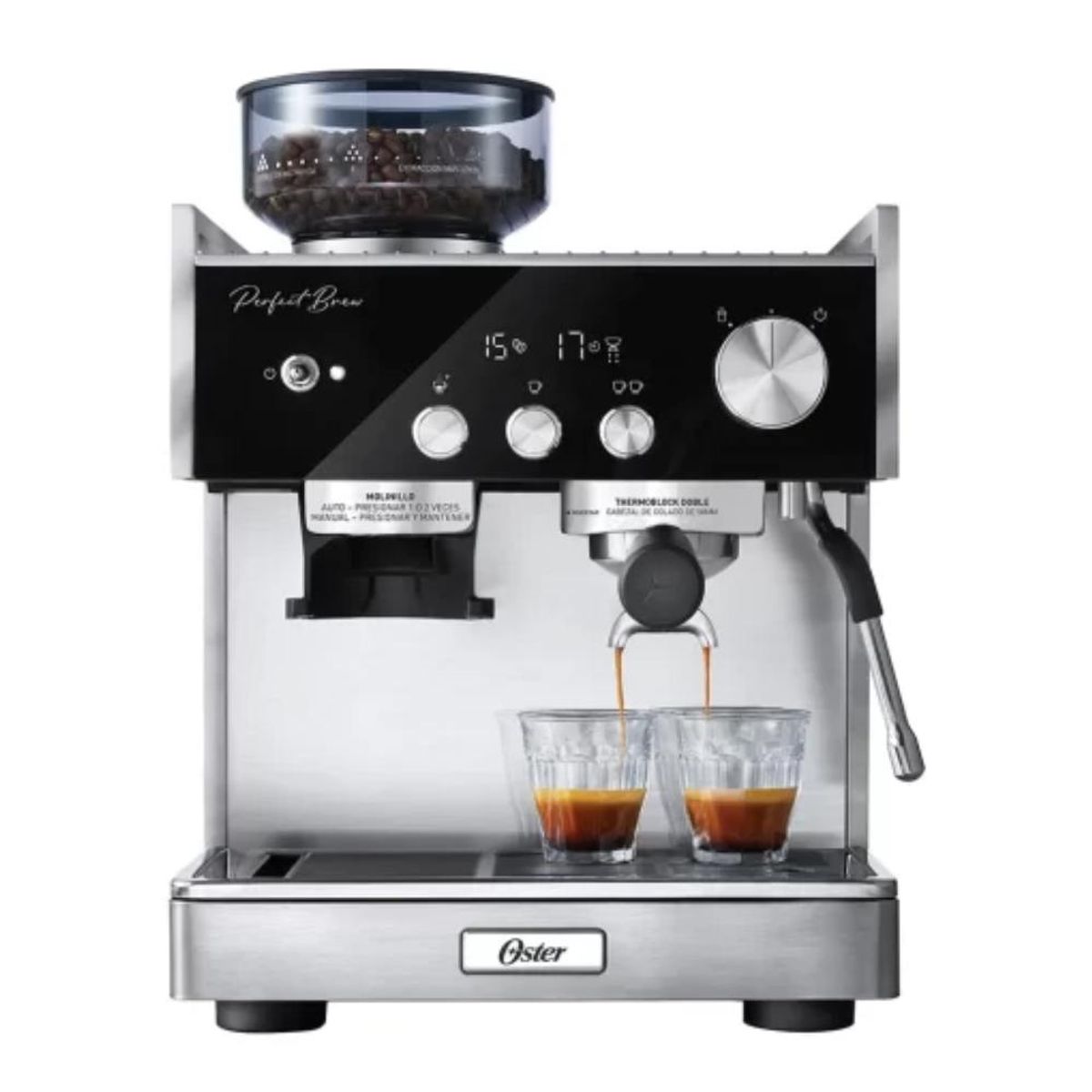OSTER - Cafetera Oster®para Espresso Perfect Brew BVSTEM7400 053