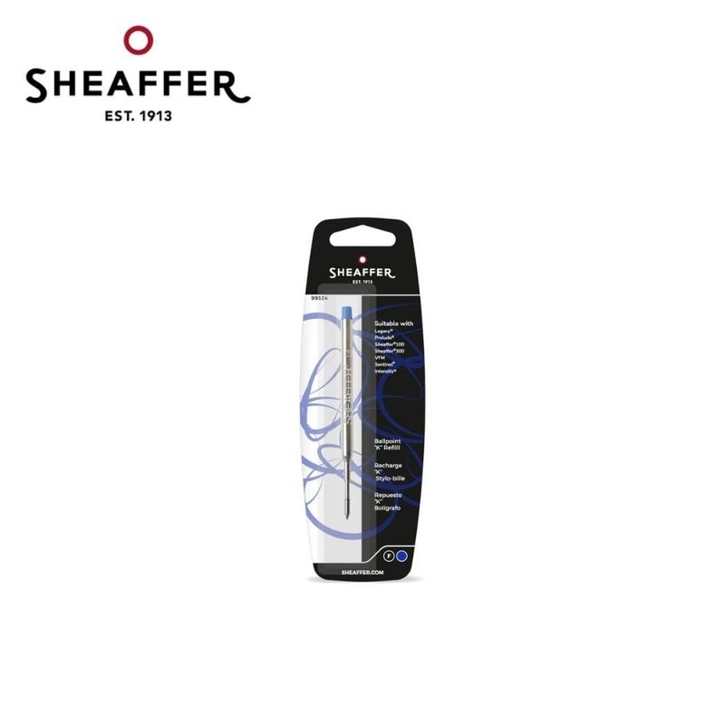 SHEAFFER - Repuesto tipo K bolígrafo azul punto fino