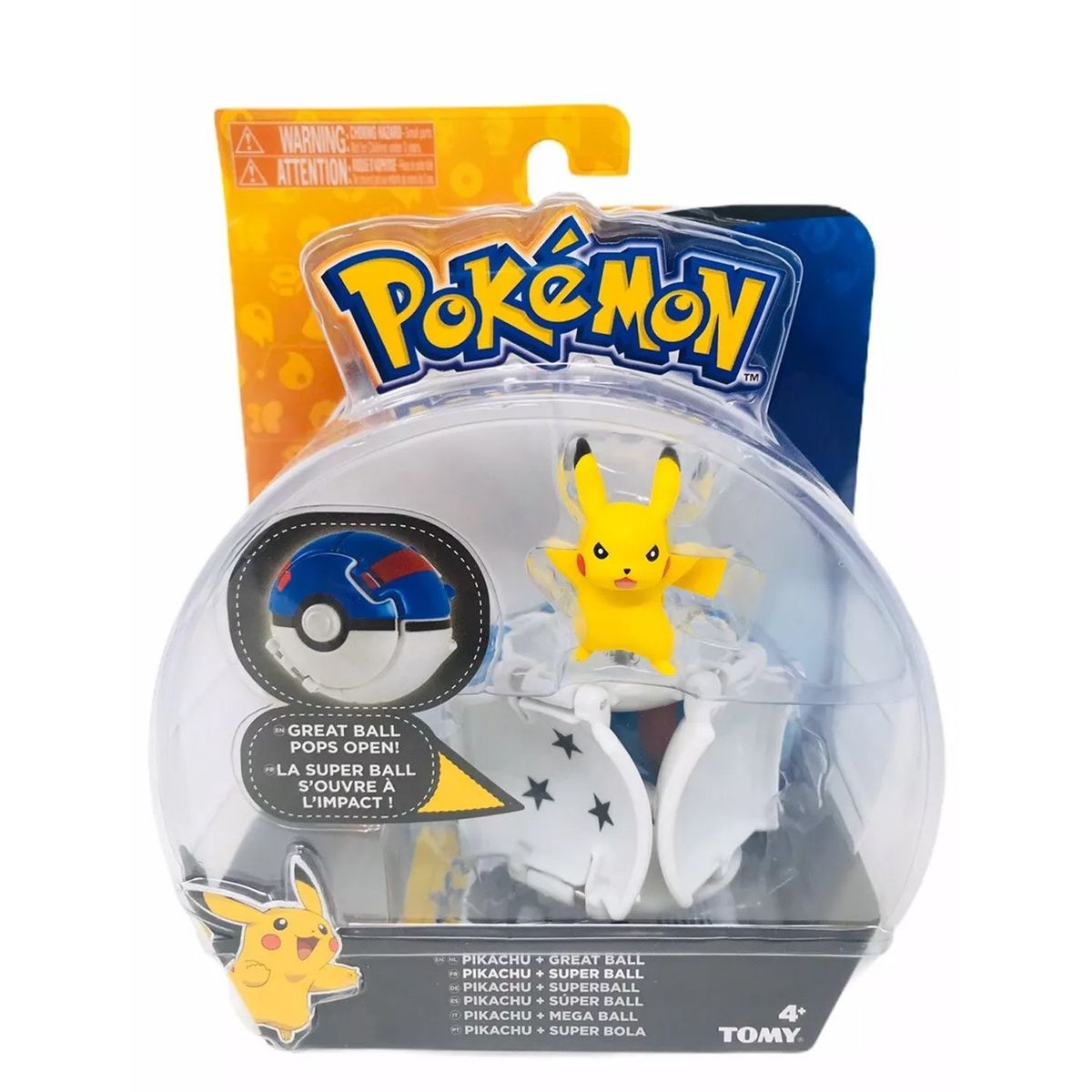 POKEMON - Pokemon Tomy Pikachu Pokeball