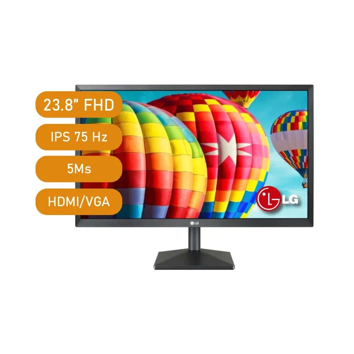 LG - MONITOR LG 24 24MK430H-B 75HZ IPS VGA HDMI