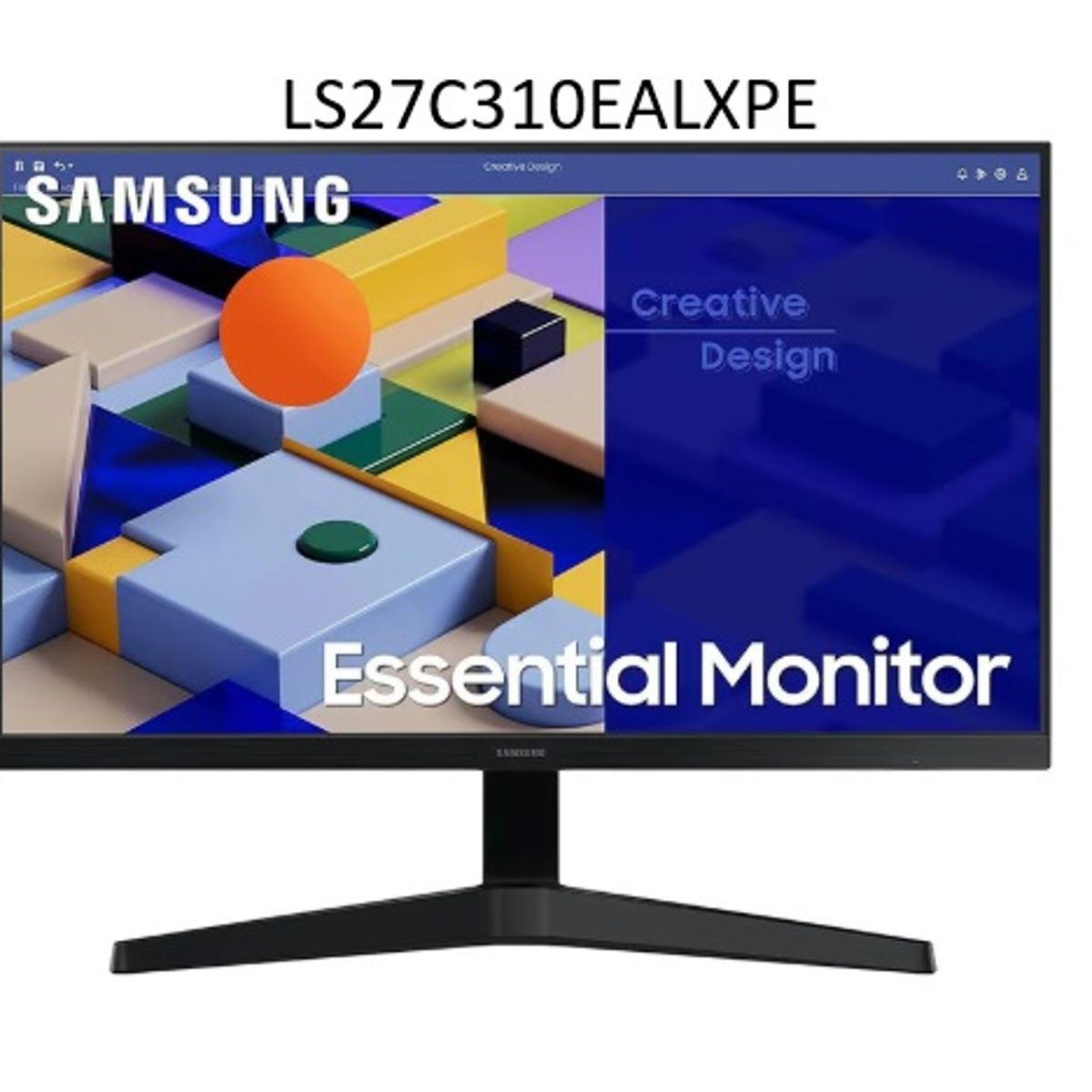 SAMSUNG - Monitor Samsung LS27C310EALXPE 27″ FHD 1920×1080 IPS HDMI VGA 75Hz