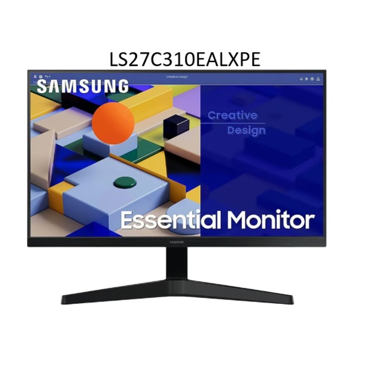 SAMSUNG - Monitor Samsung LS27C310EALXPE 27″ FHD 1920×1080 IPS HDMI VGA 75Hz