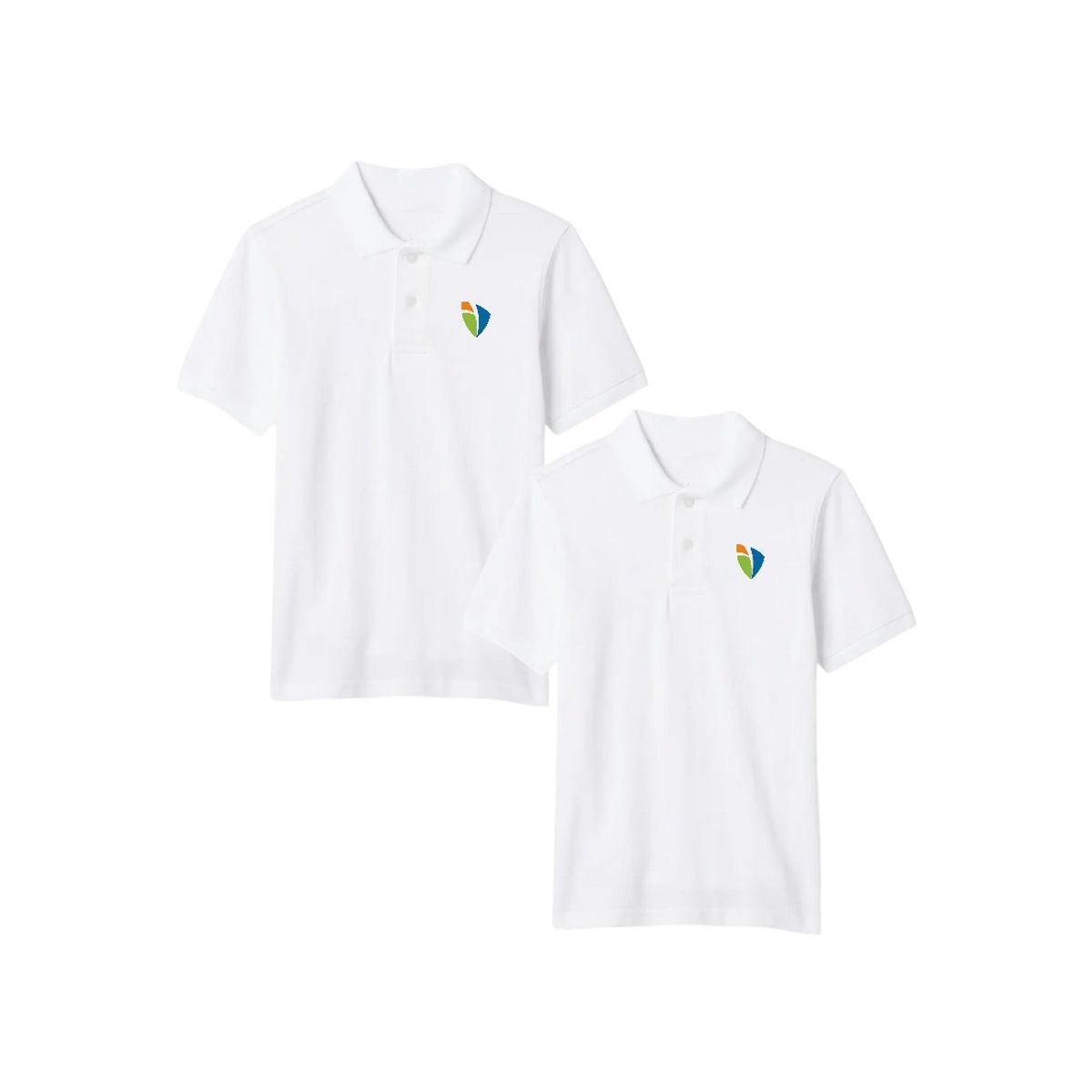 GENERICO - Pack de 2 Polos Camiseros Innova School