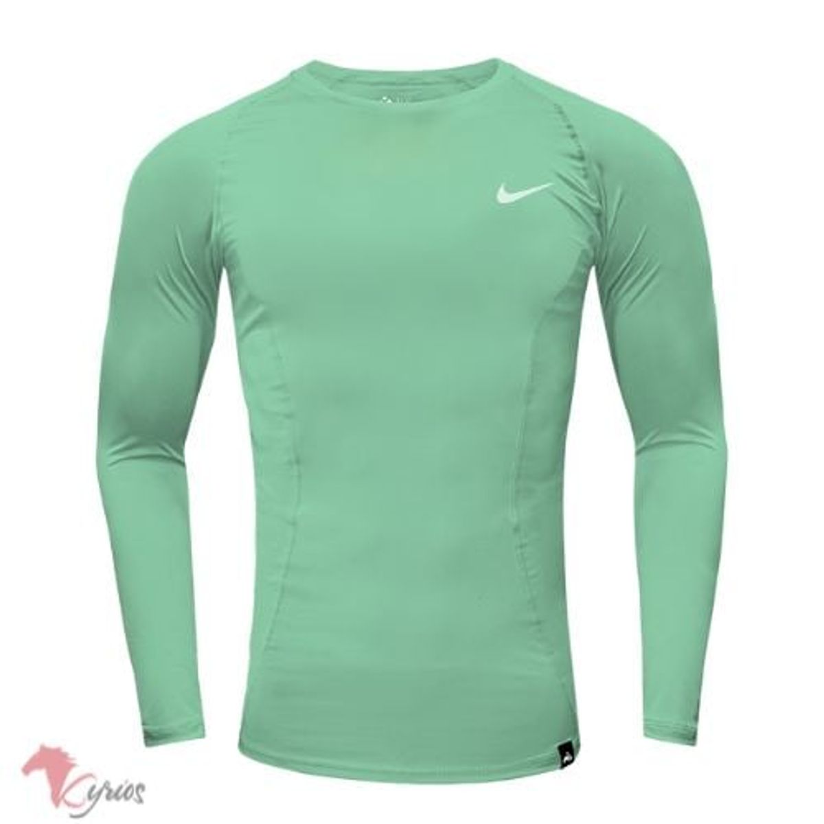 NO LOGO - Polo Manga Larga Tela Colombiana Con Tecnología De Compresión