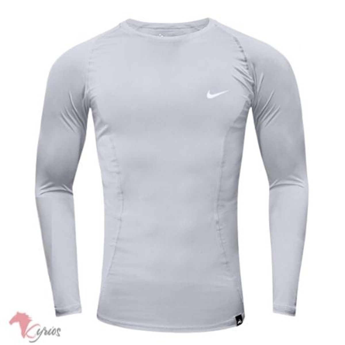 NO LOGO - Polo Manga Larga Tela Colombiana Con Tecnología De Compresión