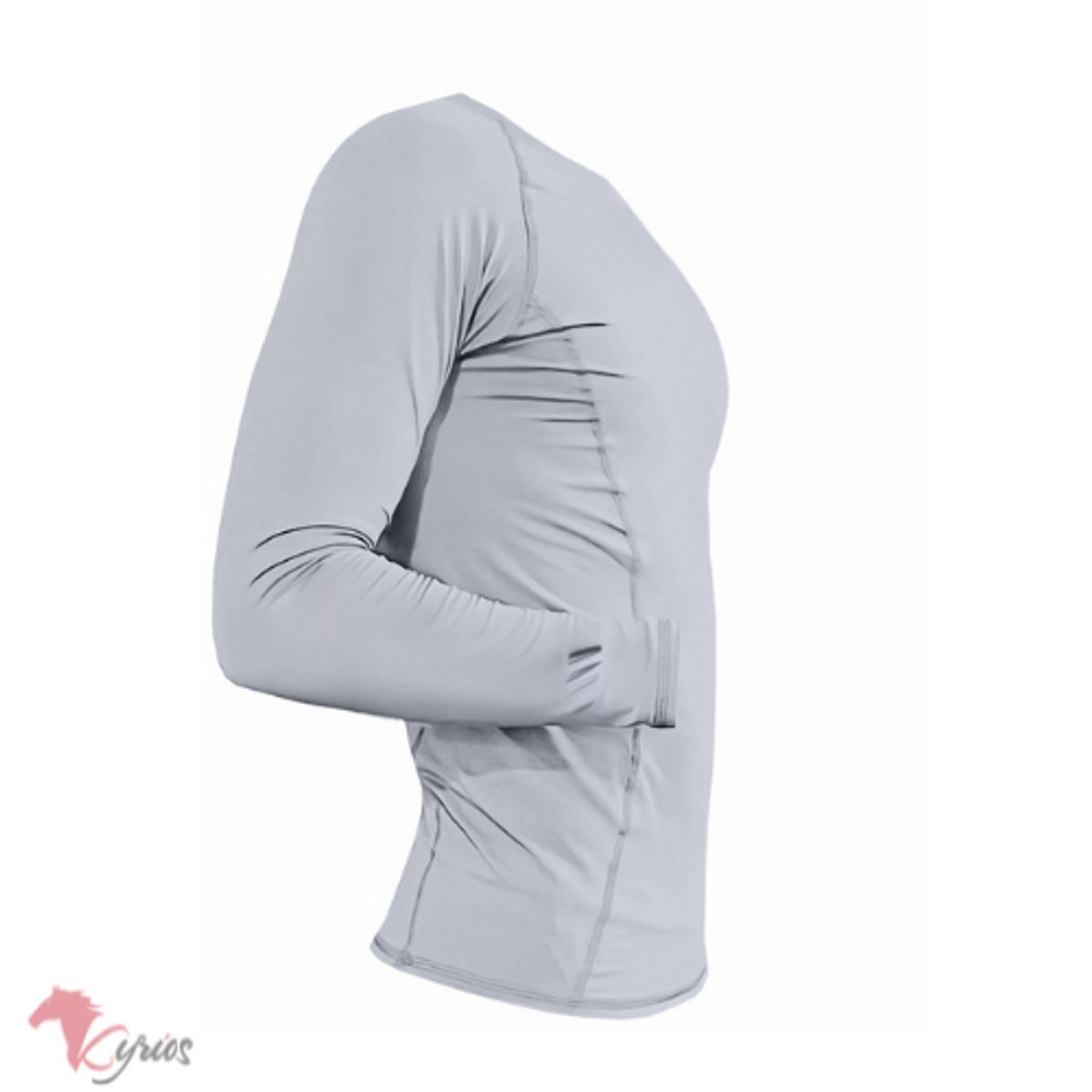 NO LOGO - Polo Manga Larga Tela Colombiana Con Tecnología De Compresión