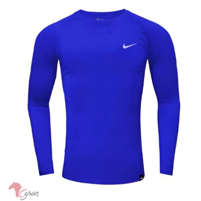 NO LOGO - Polo Manga Larga Tela Colombiana Con Tecnología De Compresión