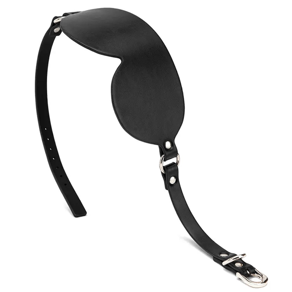 DR PINKY - Antifaz BDSM Cuero Sintético Máscara Erótica para Juegos Bondage