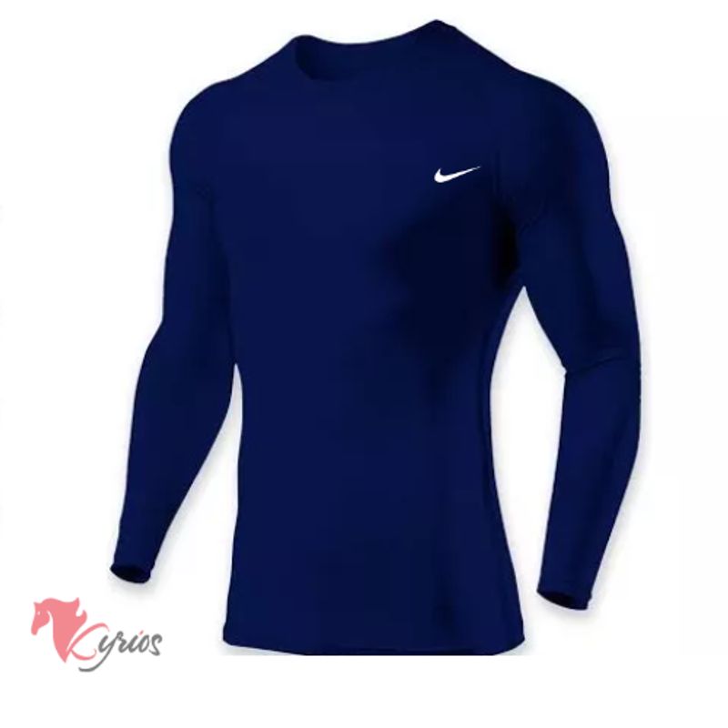 NO LOGO - Polo Manga Larga Tela Colombiana Con Tecnología De Compresión