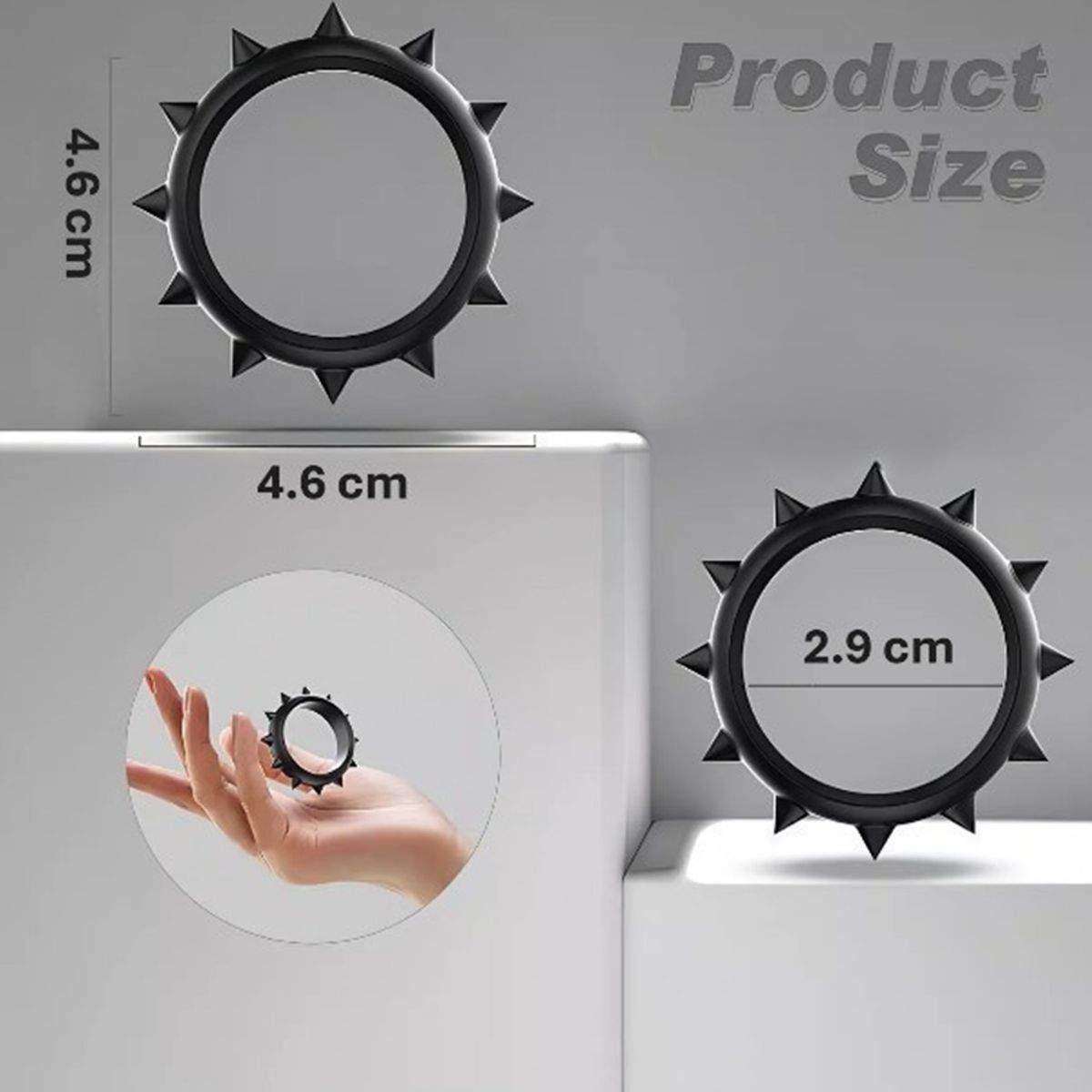 DR PINKY - Anillo Cock Ring Expandible para Pene y Retardante de Eyaculación