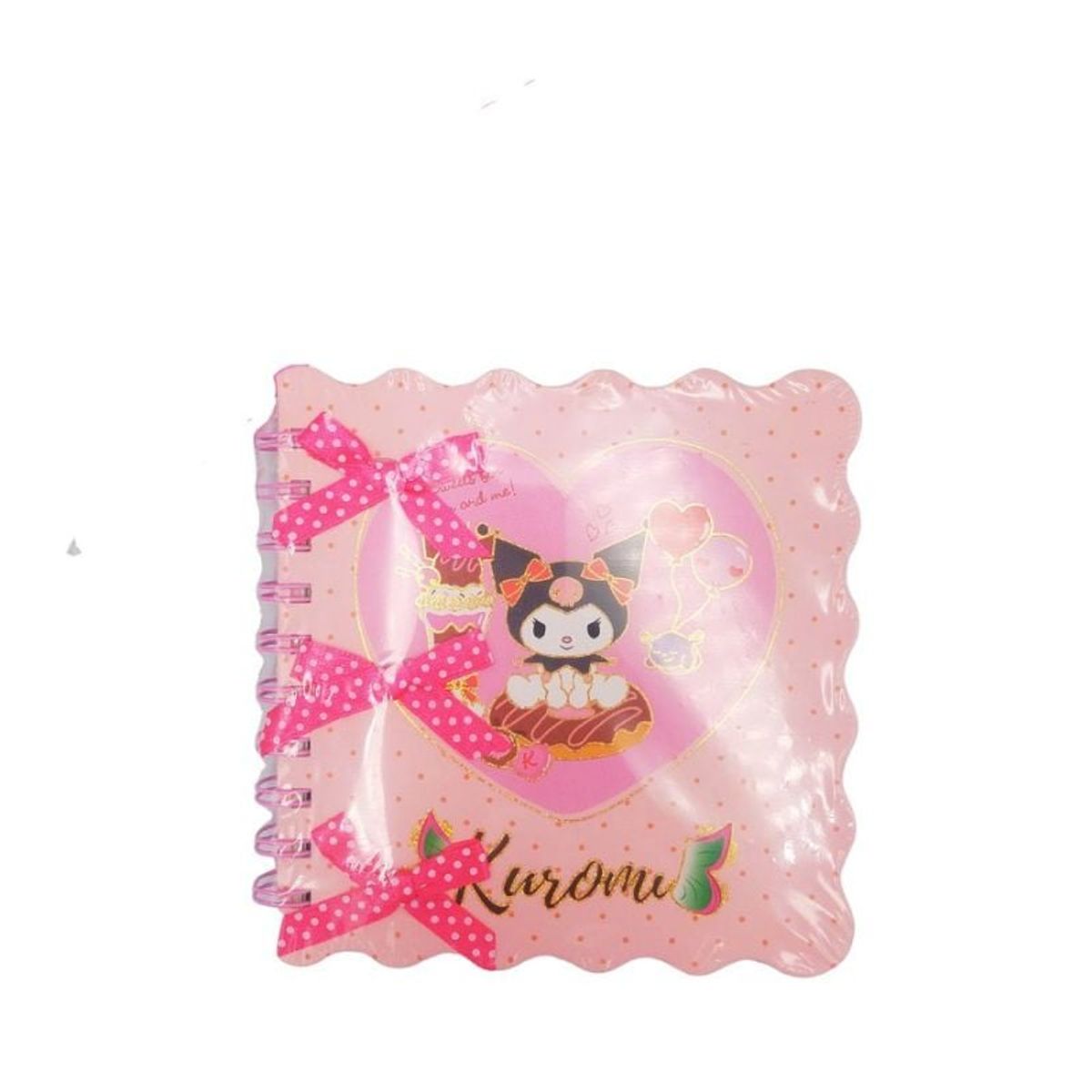 GENERICO - Pack Libreta + Lapicero de Gatito kawaii Rosado