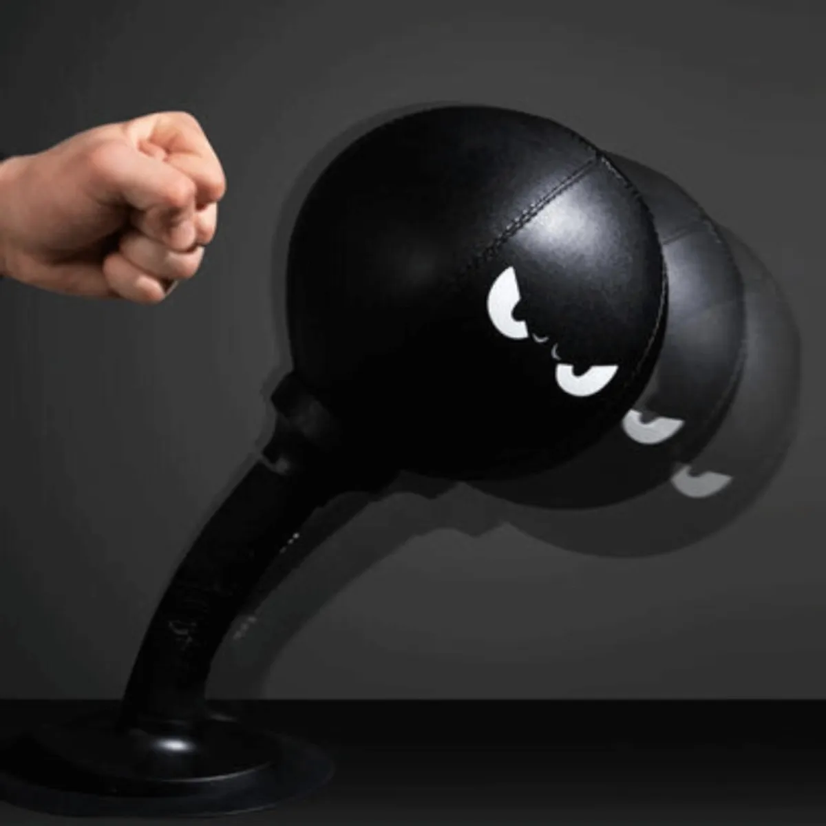 AURELA - PowerPunch™ -  Saco de Boxeo para Liberar Tensión y Estrés para Hogar u Oficina