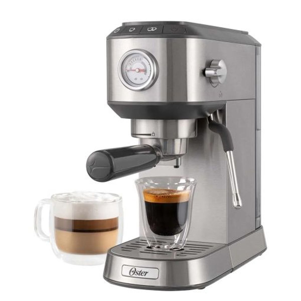OSTER - Cafetera Oster® Espresso Compacta BVSTEM7200 Acero