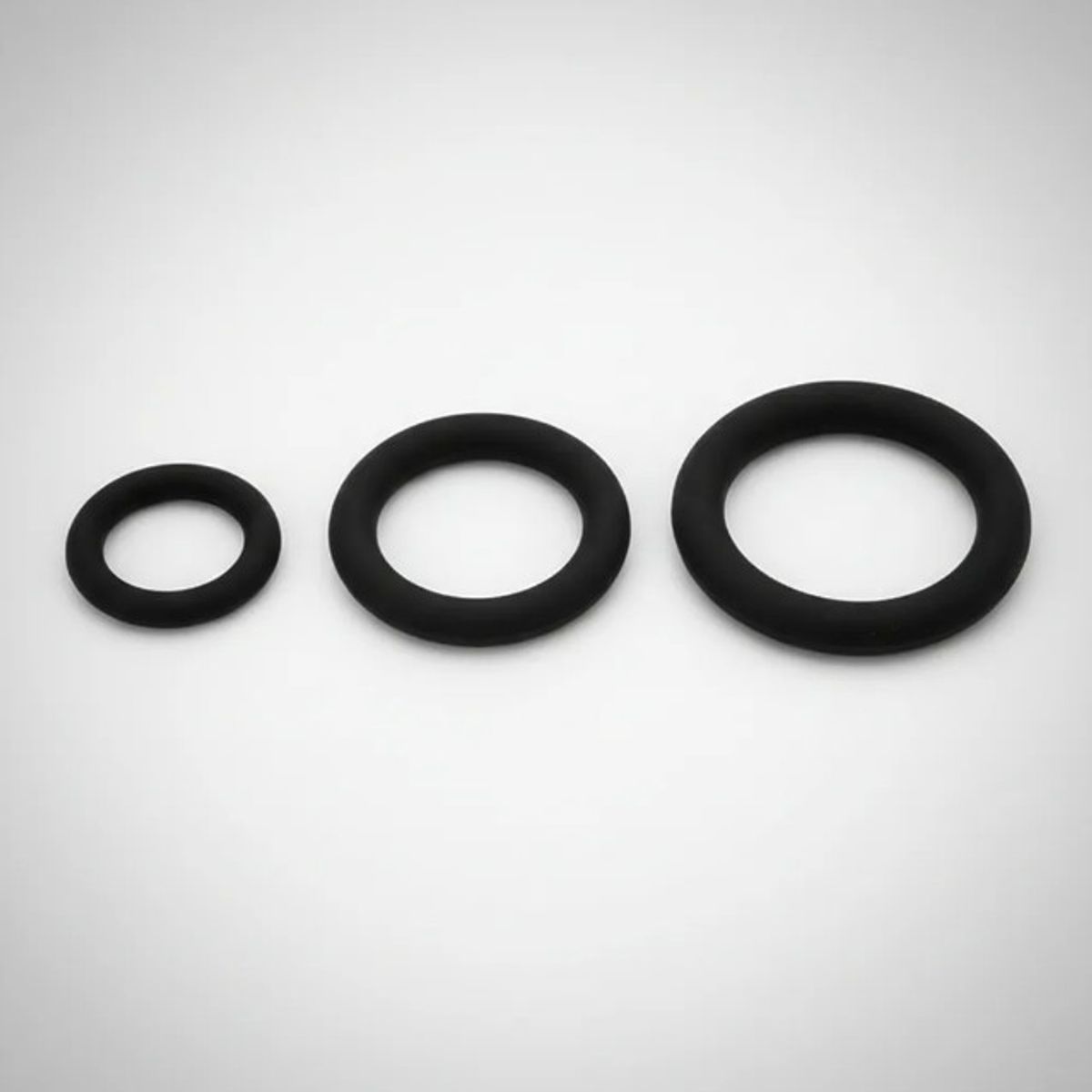 DR PINKY - Anillos para Pene Retardante Sexual Kit de 03 CockRings de Silicona