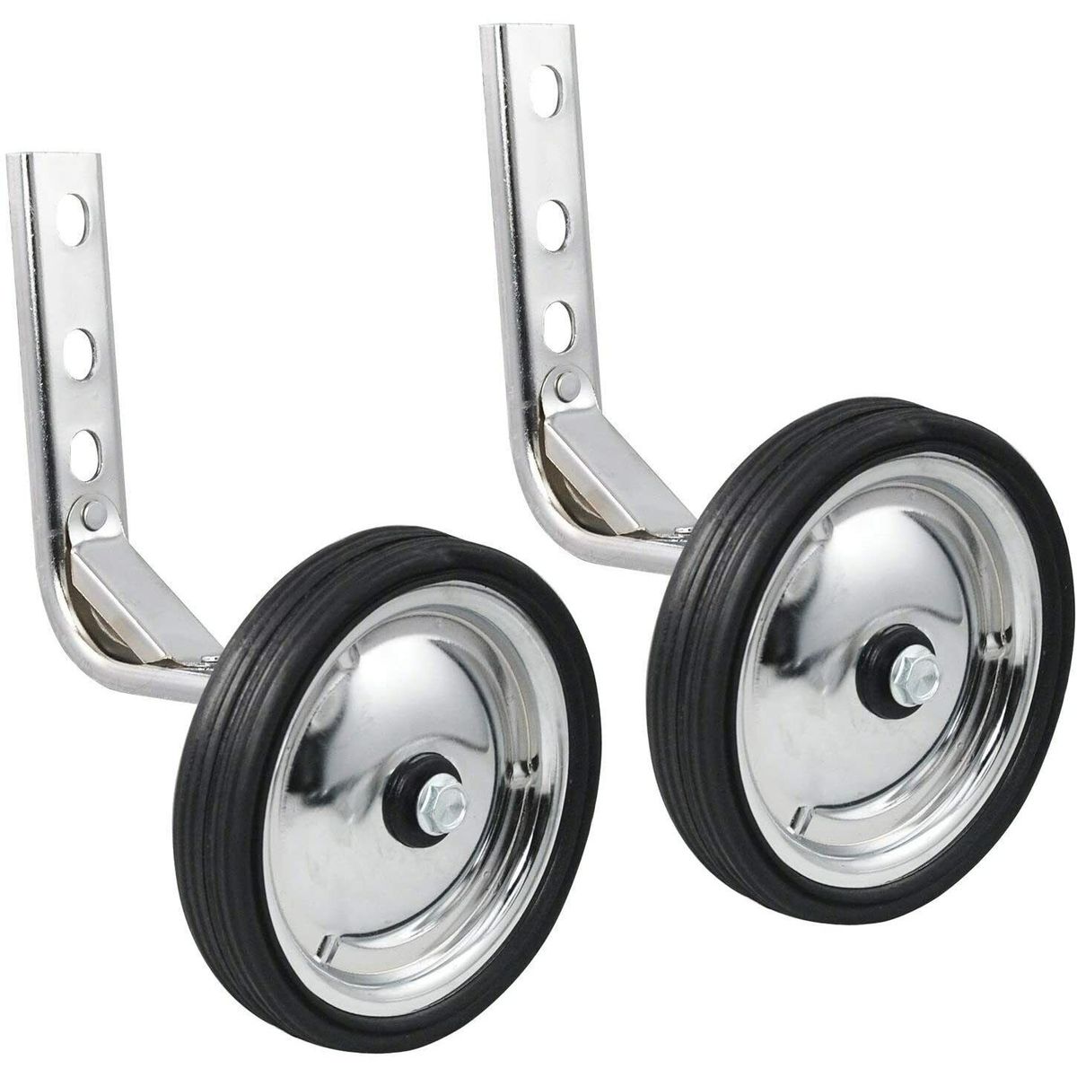 GENERICO - RUEDAS AUXILIARES DE APOYO PARA BICICLETA ARO 12-20