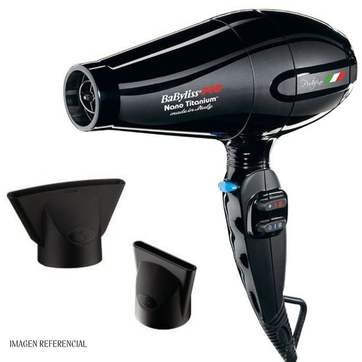 BABYLISS PRO - Secadora Profesional BaBylissPRO Portofino Negro - BNT6610NPE