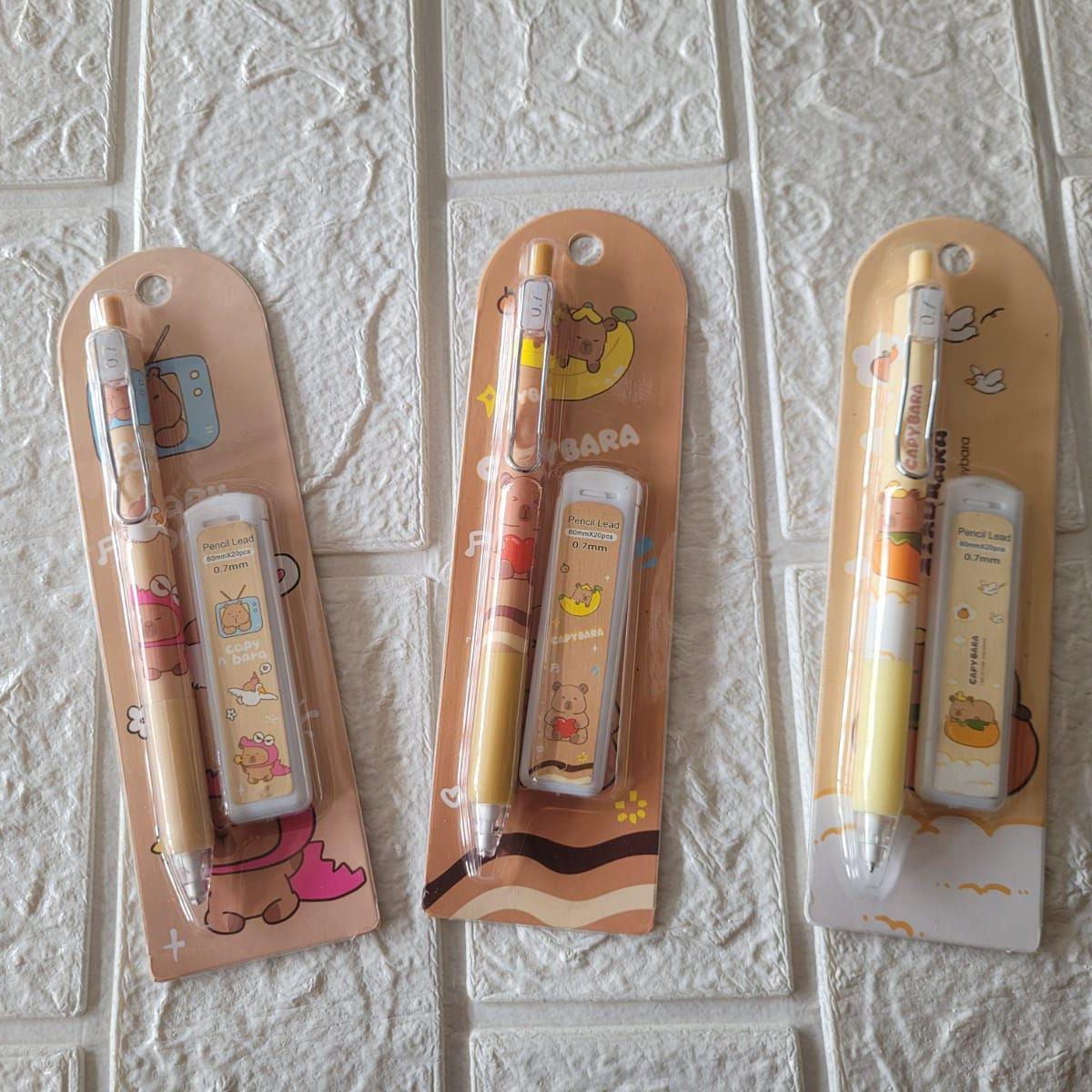 GENERICO - Portaminas capibara + minas 07mm