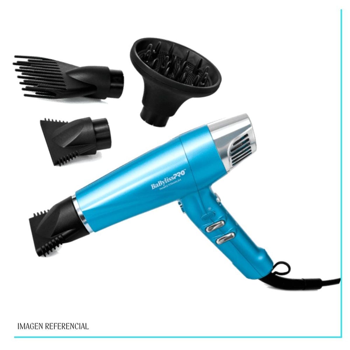 BABYLISS PRO - Secadora de Cabello Profesional BaBylissPRO Dual Ionic