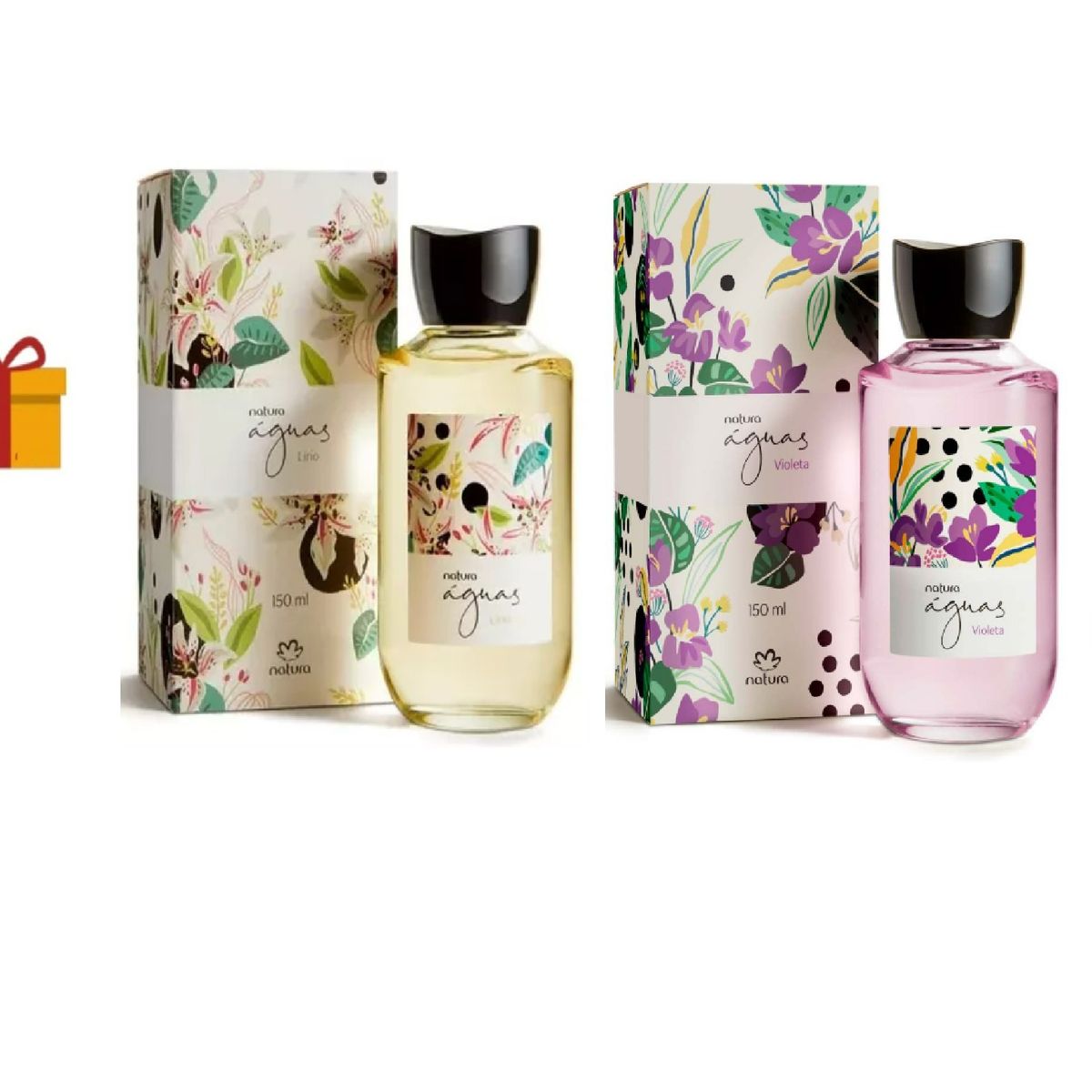 NATURA - Aguas lirio + Aguas violeta + regalo