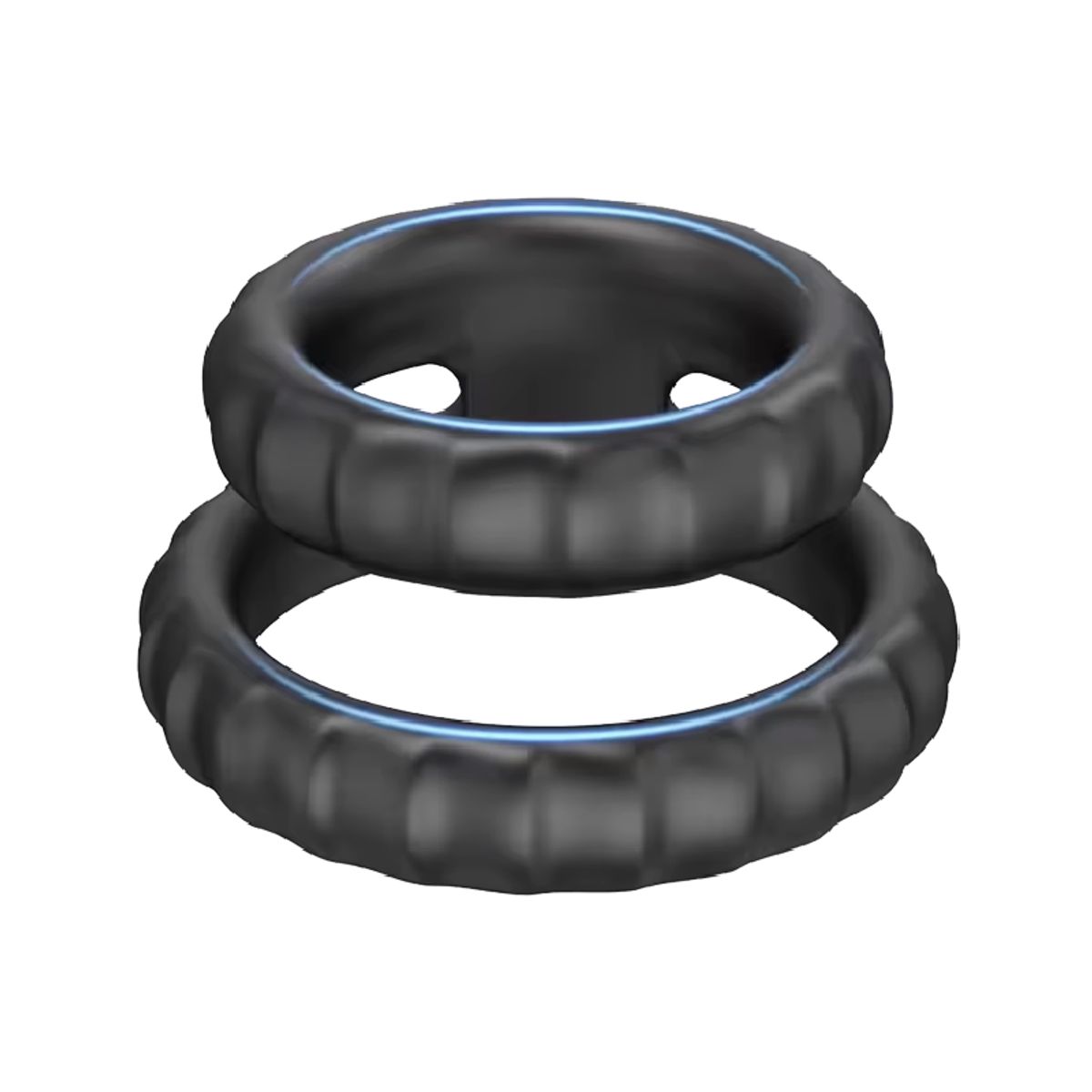 DR PINKY - Anillo Duo Para Pene Retardante Sexual CockRing de Silicona