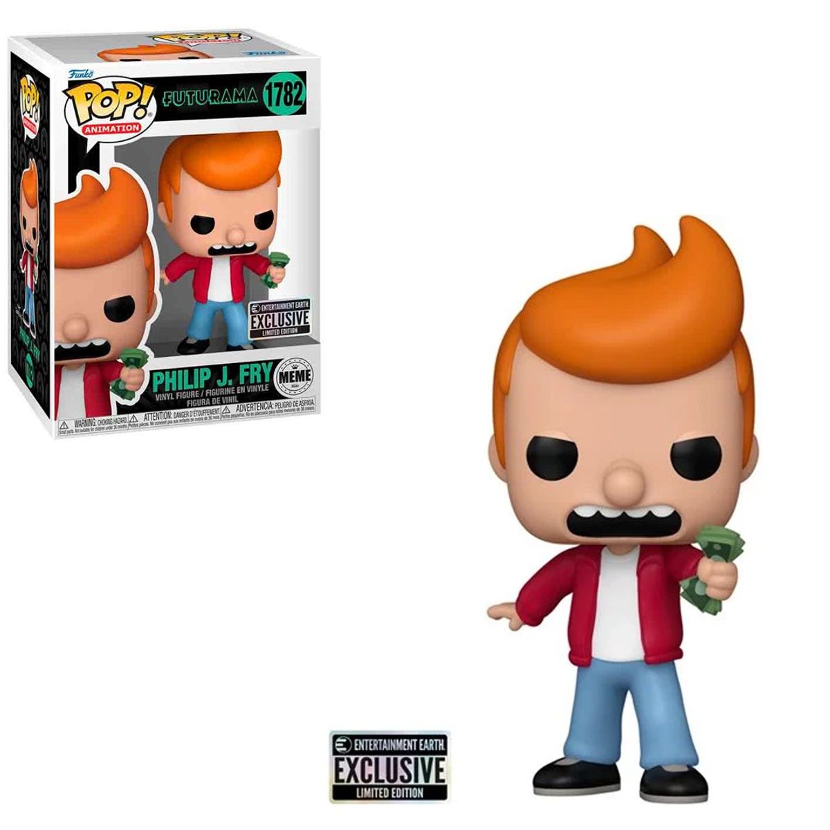 FUNKO - Funko Pop Futurama - Philip J Fry Callate y toma mi dinero