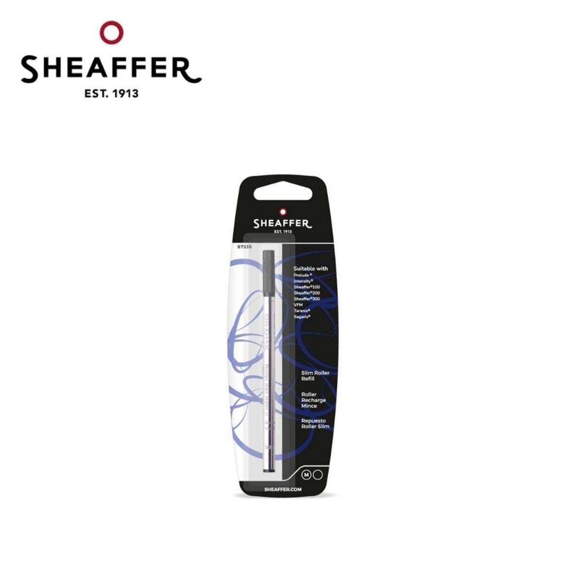 SHEAFFER - Repuesto Sheaffer para Rollerball slim negro punto mediano