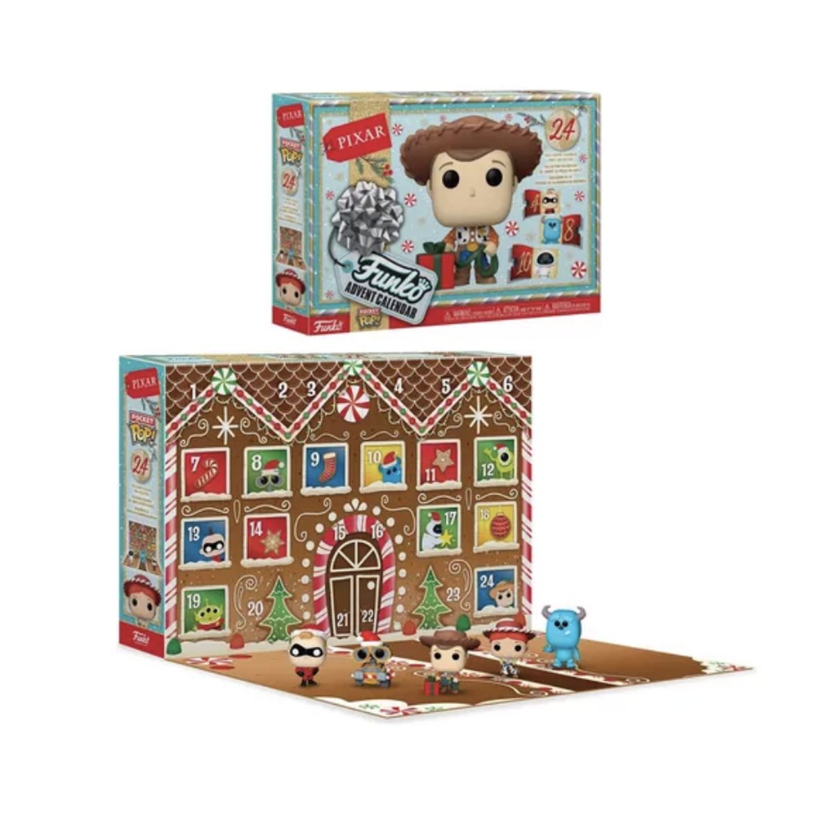 FUNKO - Calendario de Adviento Funko Pixar Disney Original Sellado