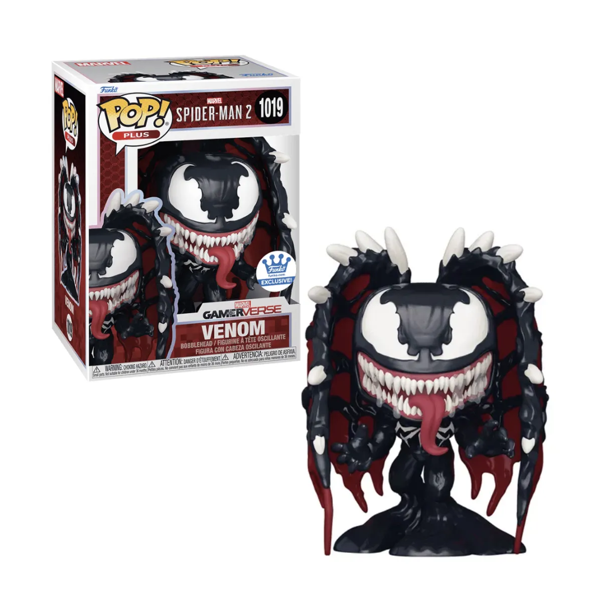 FUNKO - Venom Funko Pop 1019 PLUS Exclusivo Winged Spider man 2