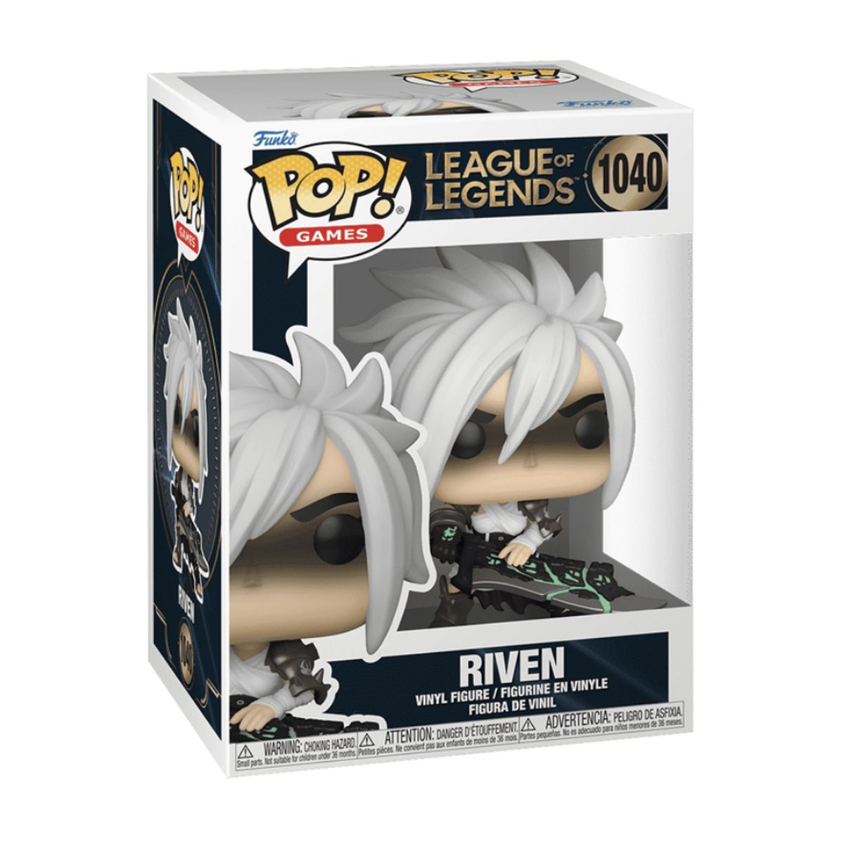 FUNKO - Riven Funko Pop 1040 League of Legends Lol Original