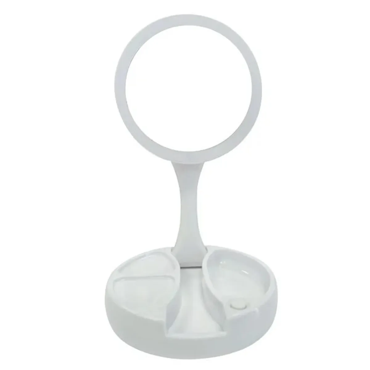 GENERICO - Espejo de Maquillaje con luz led y aumento 10x 1x