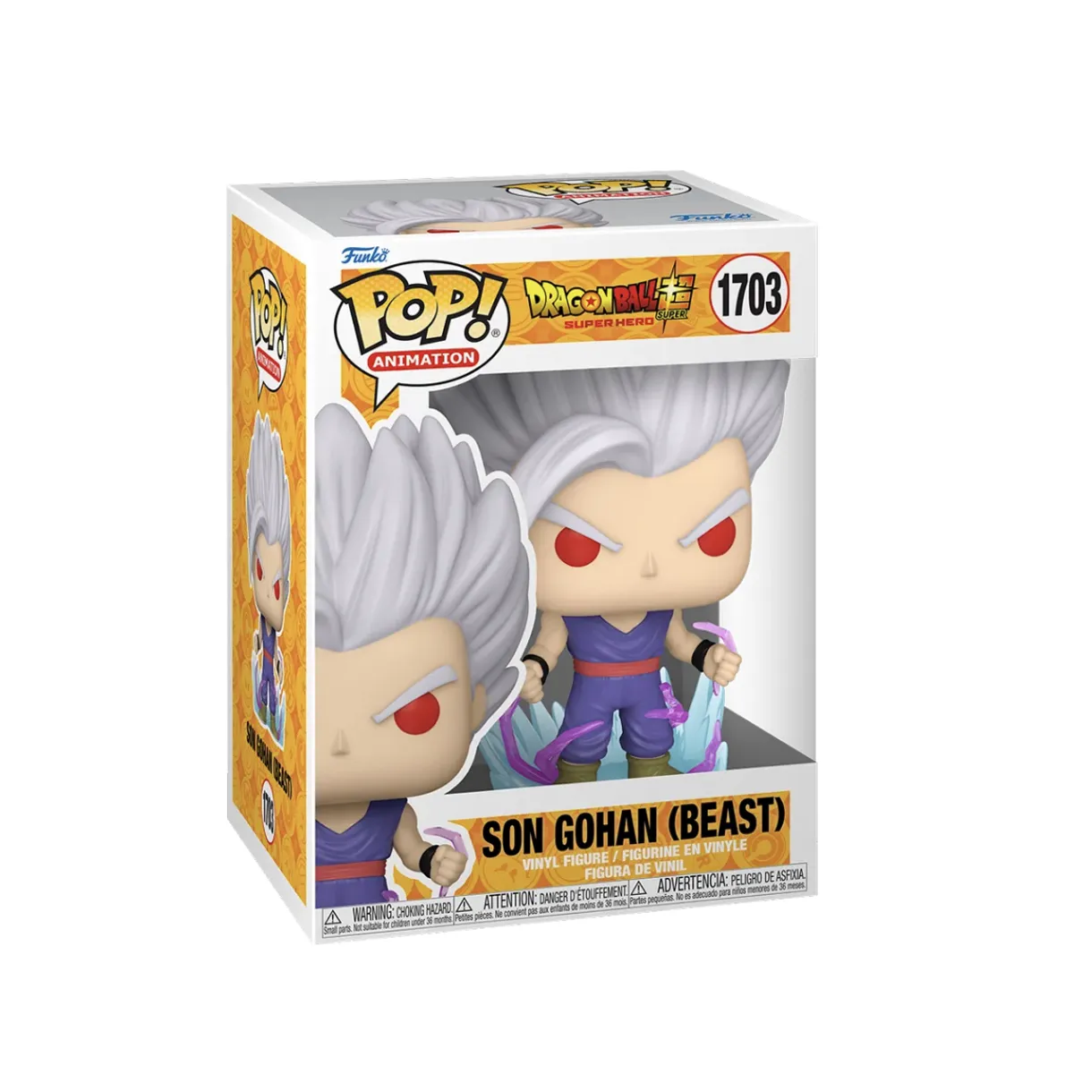 FUNKO - Son Gohan Beast Funko Pop 1703 Dragon Ball Super Original