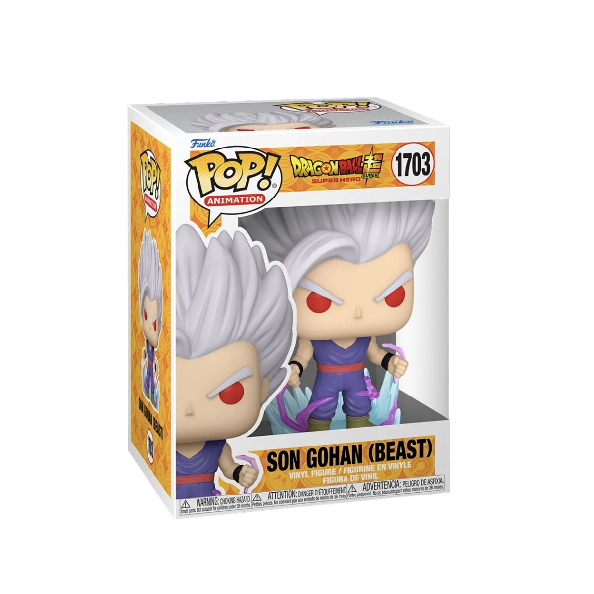 FUNKO - Son Gohan Beast Funko Pop 1703 Dragon Ball Super Original