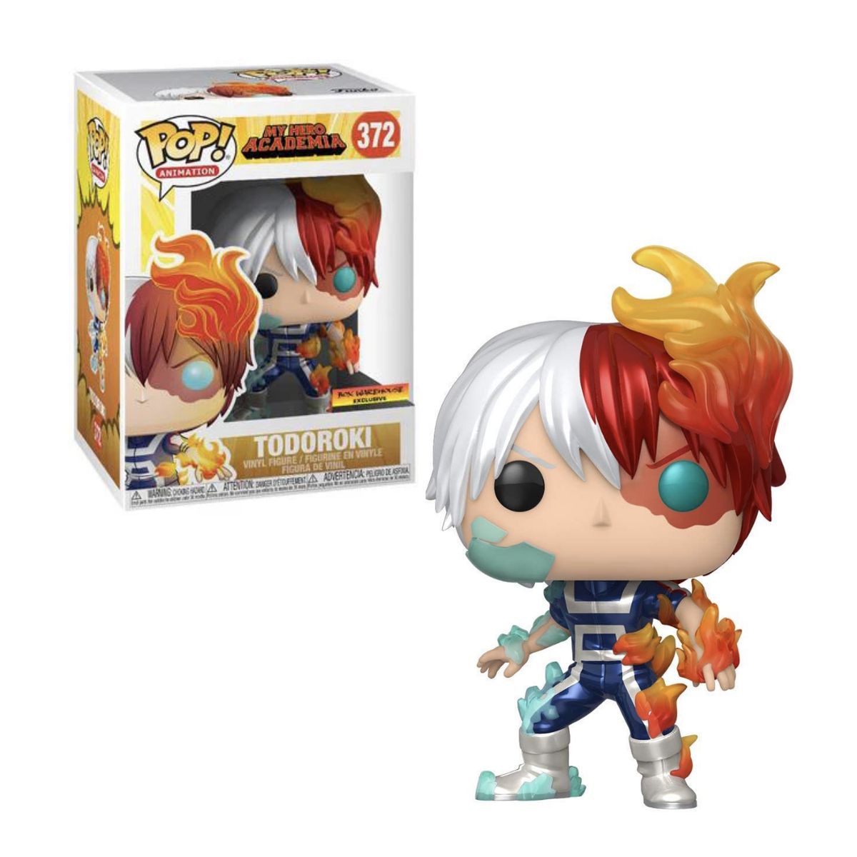 FUNKO - Todoroki Metallic Funko Pop 372 My Hero Academia Exclusivo