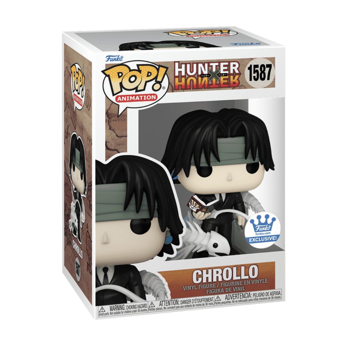 FUNKO - Chrollo Funko Pop 1587 Hunter x Hunter Exclusivo FS