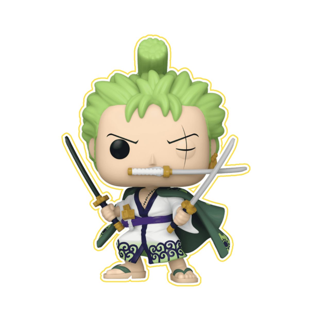 FUNKO - Zoro Funko Pop 923 Glow in the Dark One Piece Exclusivo V