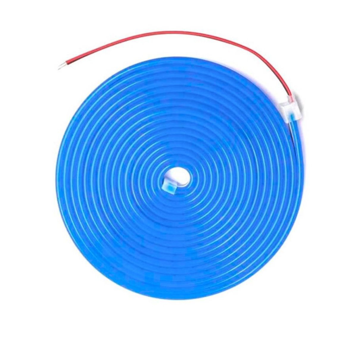 GENERICO - Luces Led Neon Tipo Manguera 5MTS Azul 12v