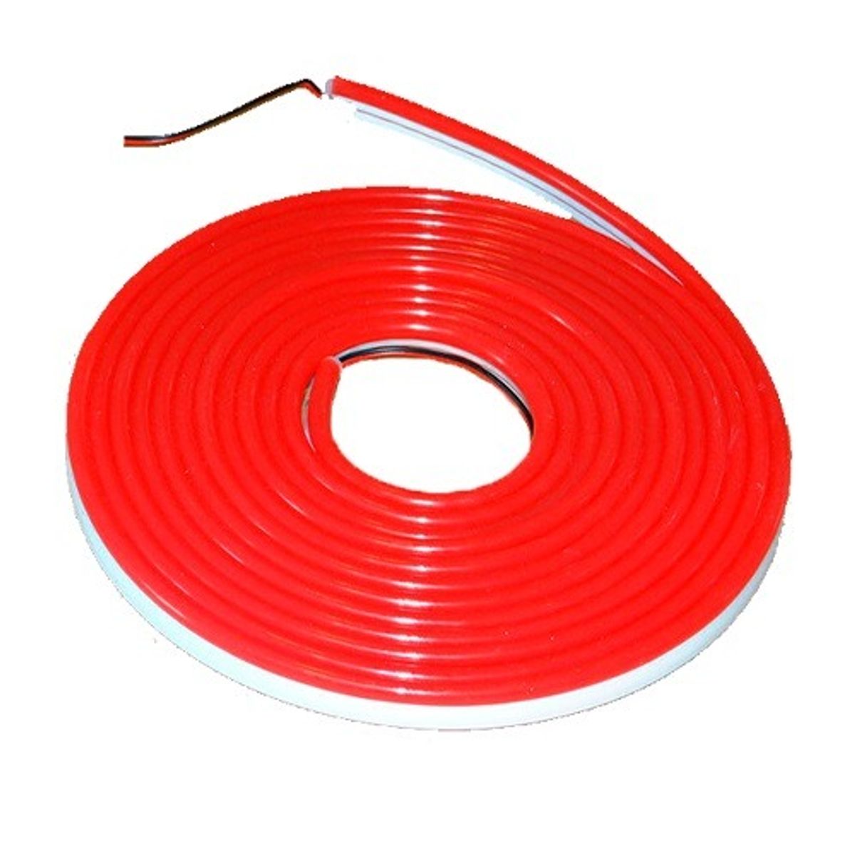 GENERICO - Luces Led Neon Tipo Manguera 5MTS Rojo 12v