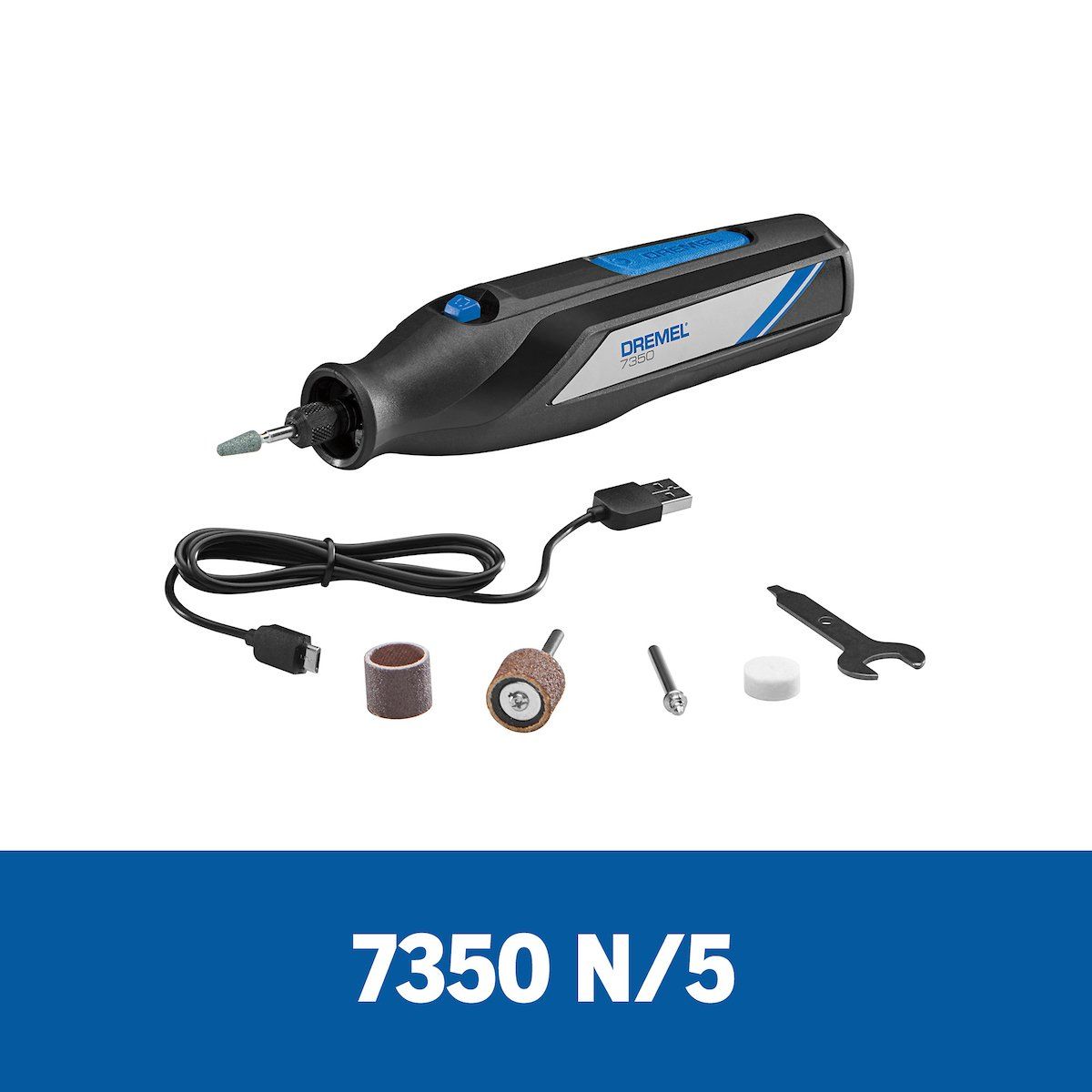 BOSCH - Multiherramienta Dremel 7350 Inalámbrica 4v Ion-Litio Recargable