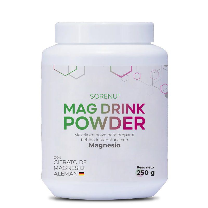 SORENU - Citrato de Magnesio Mag Drink Powder x 250 g - Sorenu