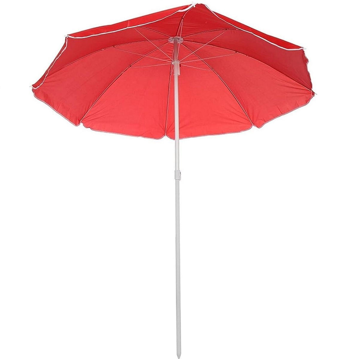 GENERICO - Sombrillas para playa o piscina 152cm diámetro Rojo