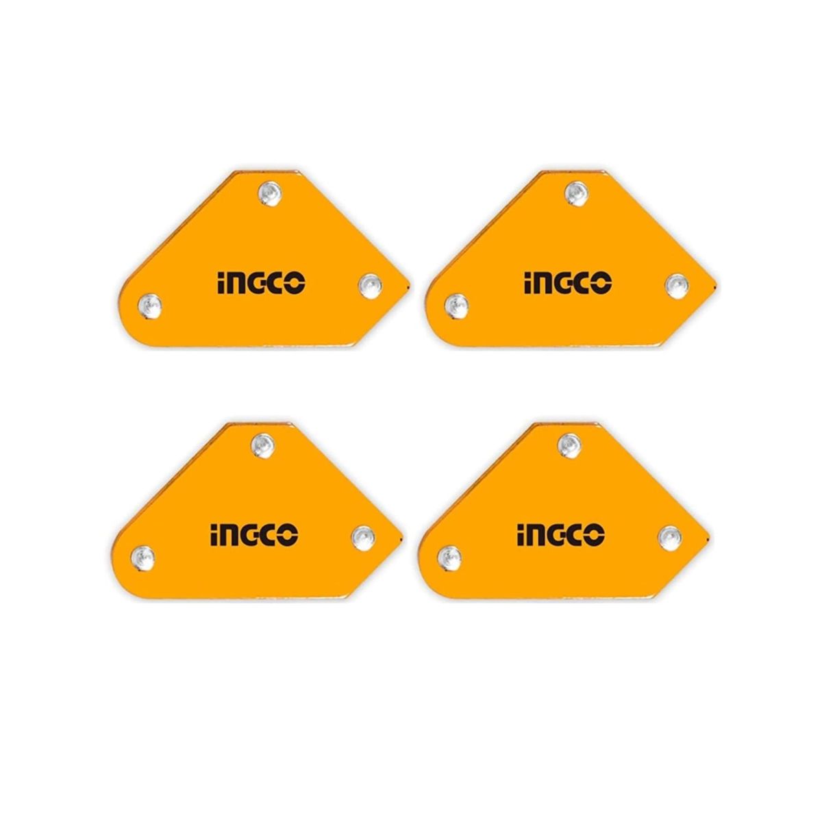 INGCO TOOLS - Juego de escuadras magnéticas mixtas para soldar 6 PCS Ingco