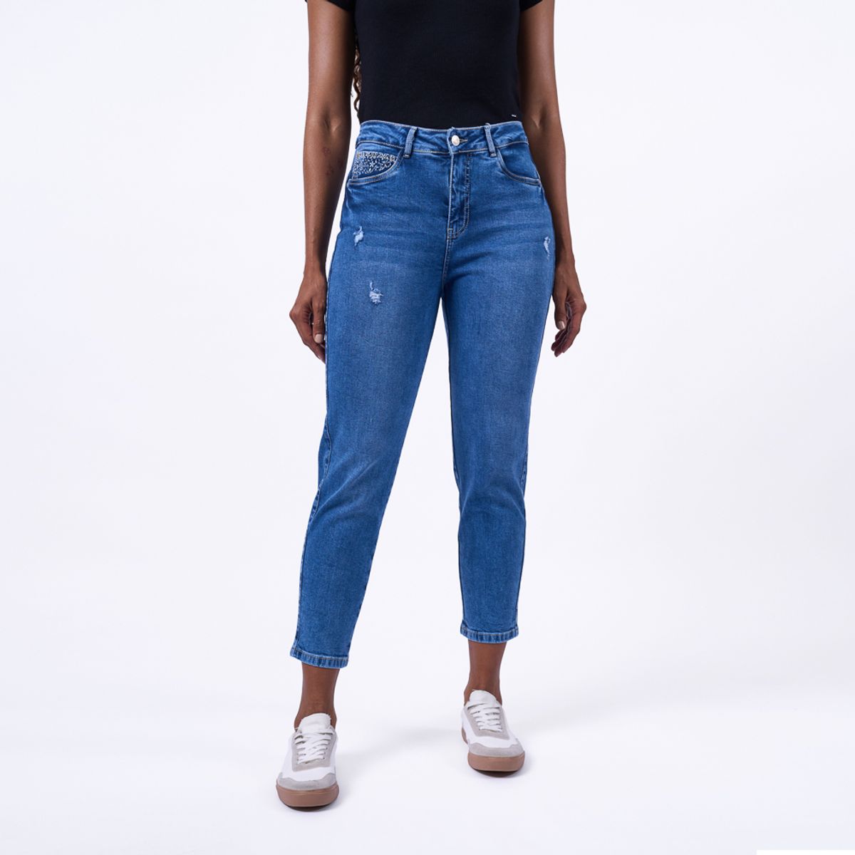 BRONCO - JEAN KP25 RAIZEL M DENIM CONFORT - MOP BLEACH