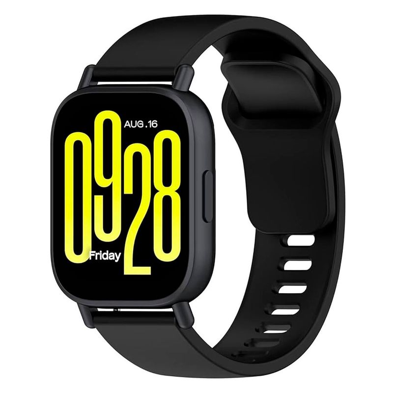 GENERICO - Correa de Silicona Para Xiaomi Watch 5 Lite - Negro