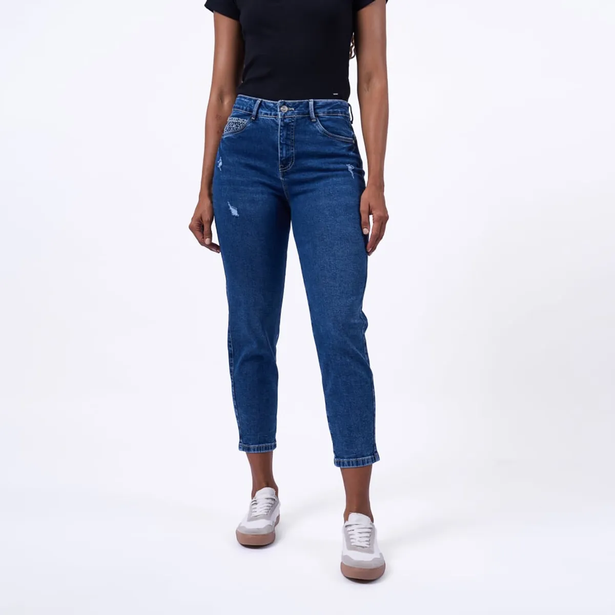 BRONCO - JEAN KP25 RAIZEL M DENIM CONFORT - MOP BLUE